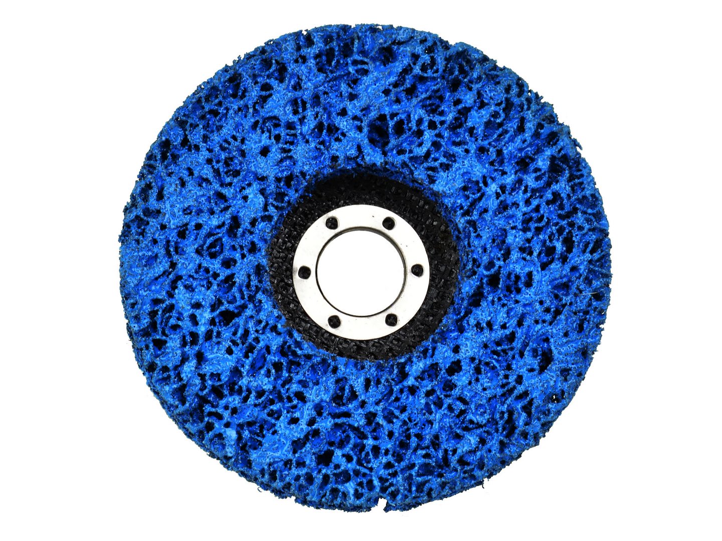 vlies schuurschijf 125 mm - polijstschijf - schuurpad - schuurwiel - geko