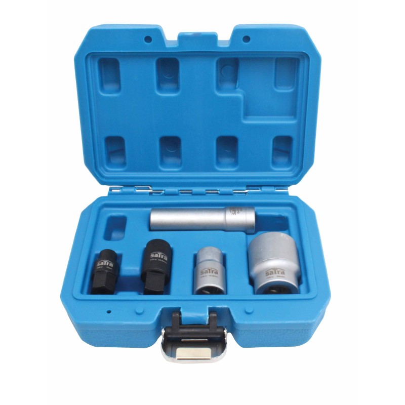 bosch diesel injectiepomp doppen set - 5 delig - brandstofpomp dop - satra