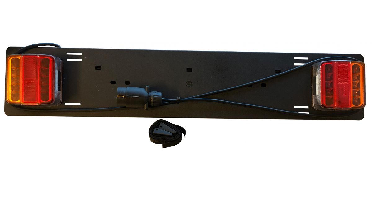 led verlichtingsbalk 7 polig 1,5m kabel - aanhanger verlichting - verlichting - achterlicht