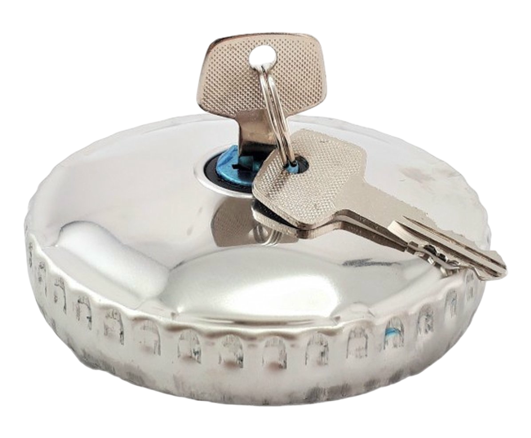 tankdop - 60 mm - man, daf, mercedes - brandstoftank dop - tank dop - inclusief 2 sleutels - brandstoftankdop - tankdeks