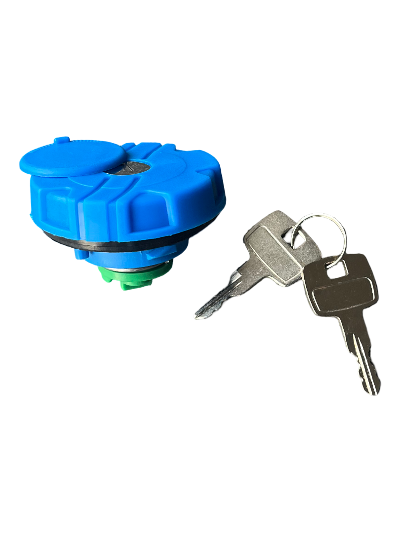 tankdop adblue - 40 mm - man en mercedes - brandstoftank dop - inclusief 2 sleutels - tank dop - brandstofdop