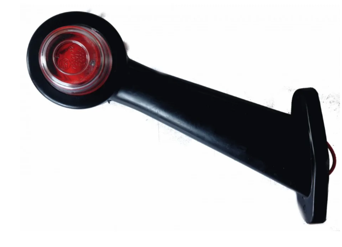 breedtelamp 45 graden 190mm - aanhanger zijlamp - zijlicht - breedtelicht