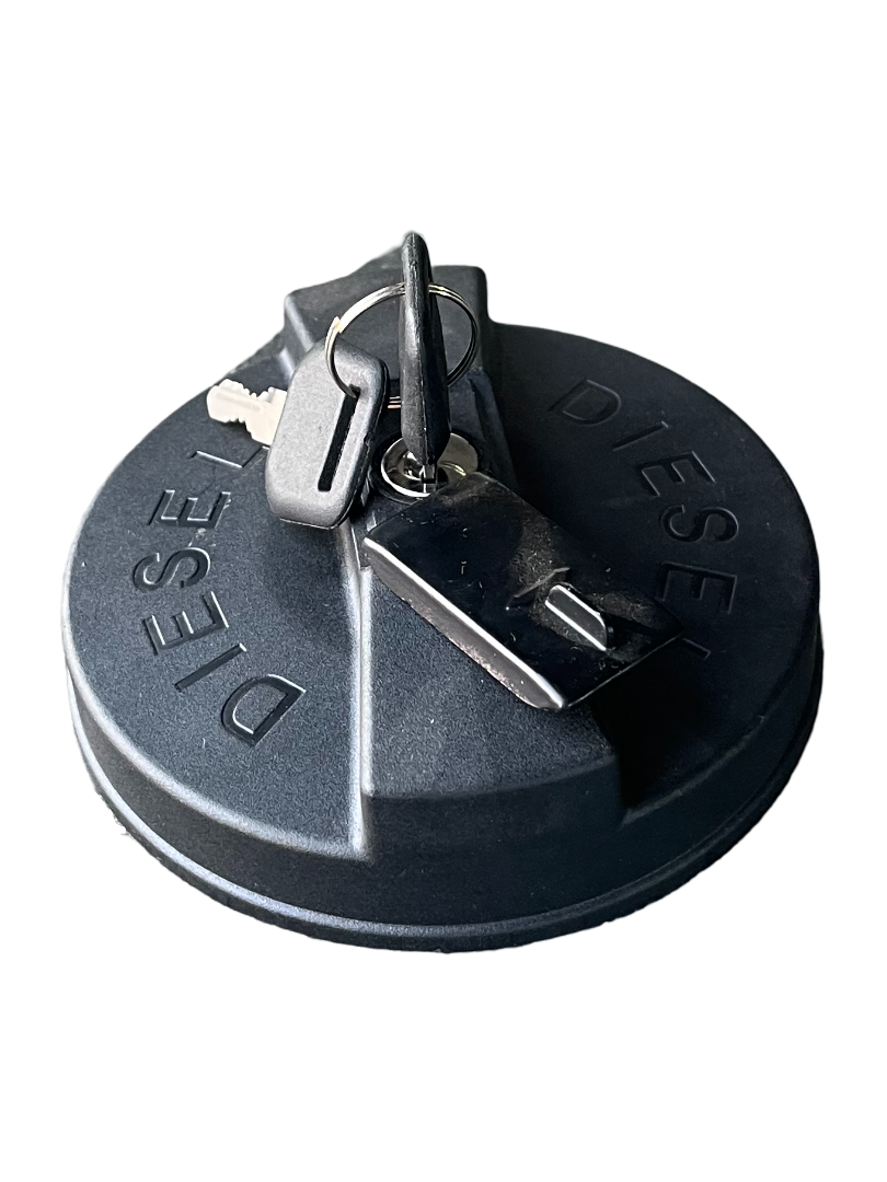 universele tankdop - 80 mm - brandstoftank dop - vergrendel dop - tank dop - inclusief 2 sleutels