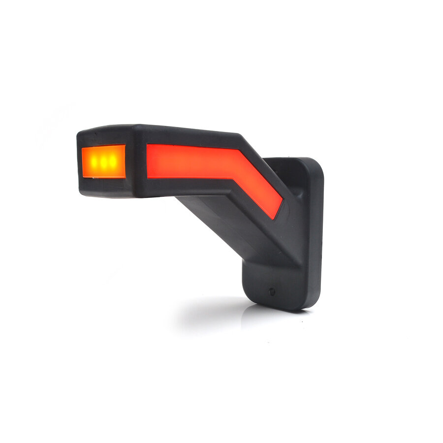 led breedtelamp links 145mm 3x led - aanhanger zijlamp - zijlicht - breedtelicht