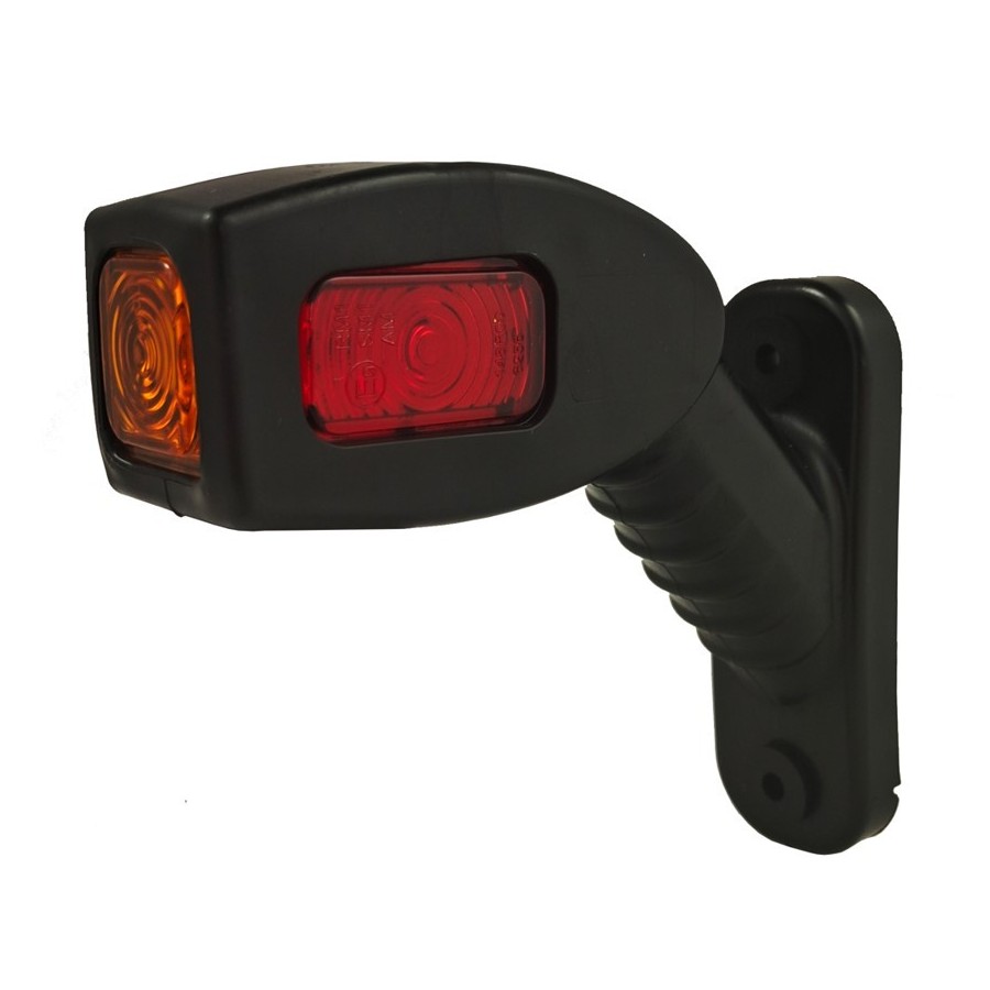 led breedtelamp links 135mm 3x led - aanhanger zijlamp - zijlicht - breedtelicht