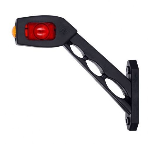 led breedtelamp links 170mm 3x led - aanhanger zijlamp - zijlicht - breedtelicht