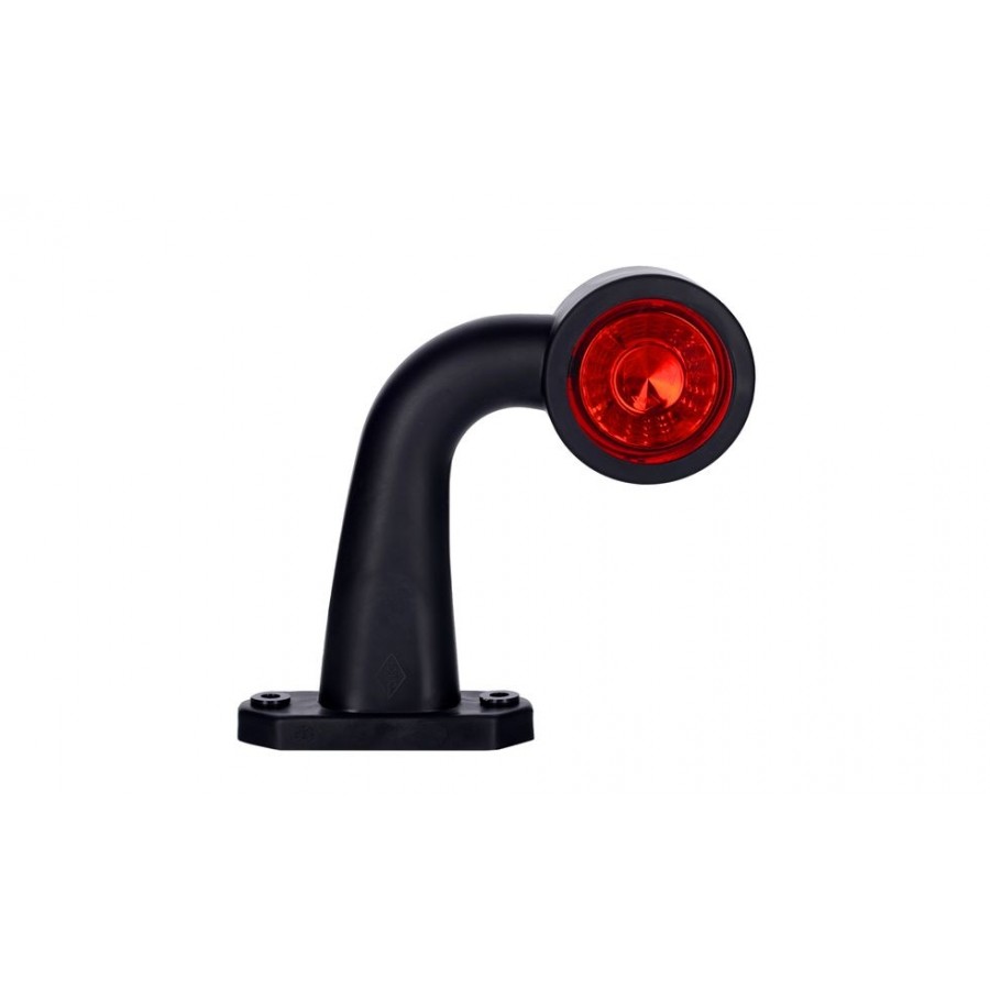 led breedtelamp links 140mm 2x led - aanhanger zijlamp - zijlicht - breedtelicht