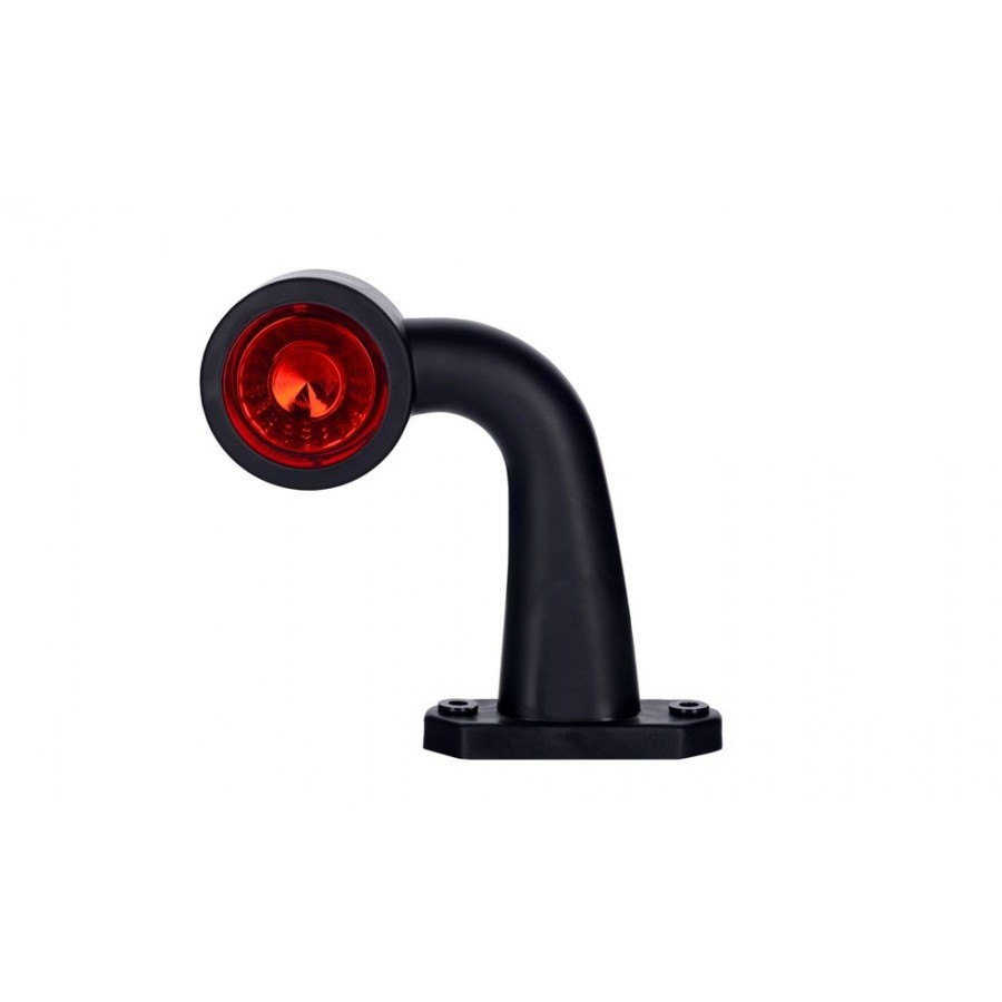 led breedtelamp rechts 140mm 2x led - aanhanger zijlamp - zijlicht - breedtelicht