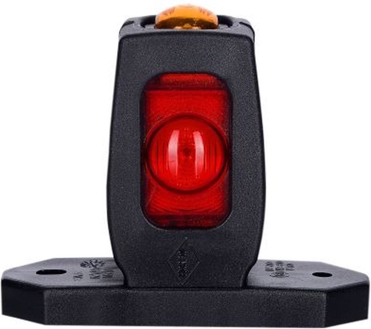 led breedtelamp universeel 85mm 3x led - aanhanger zijlamp - zijlicht - breedtelicht - contourlamp