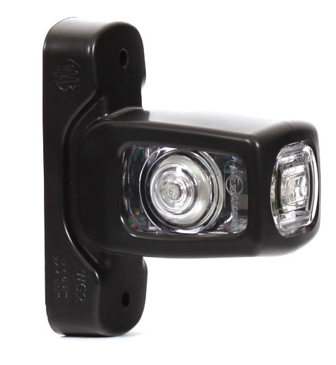 led breedtelamp 40mm 4x led - aanhanger zijlamp - zijlicht - breedtelicht