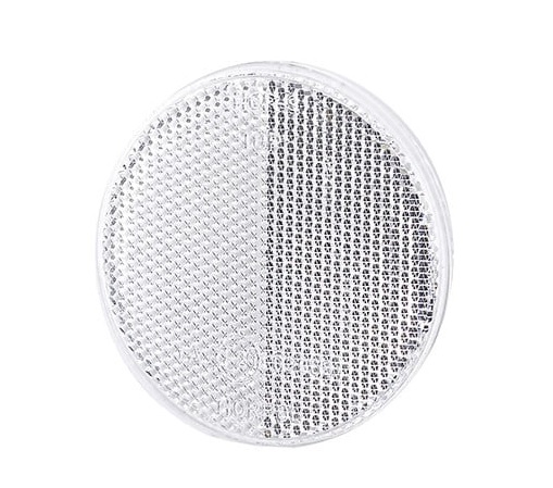 reflector wit - 80 mm - plakreflector - reflectieplaat - horpol