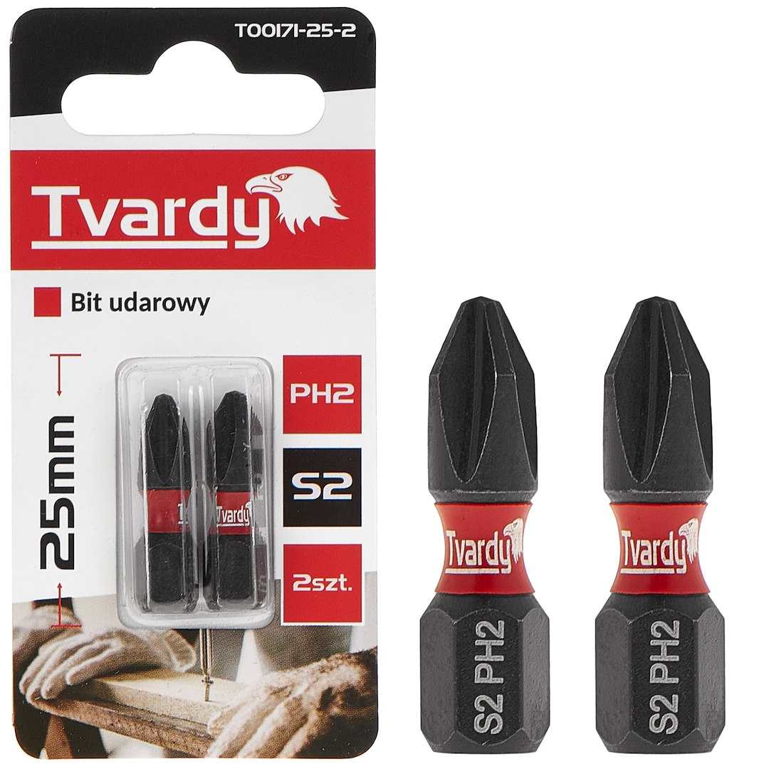 ph2 bit 25mm s2 - schroefbit - boorbit - bitje - slagbit