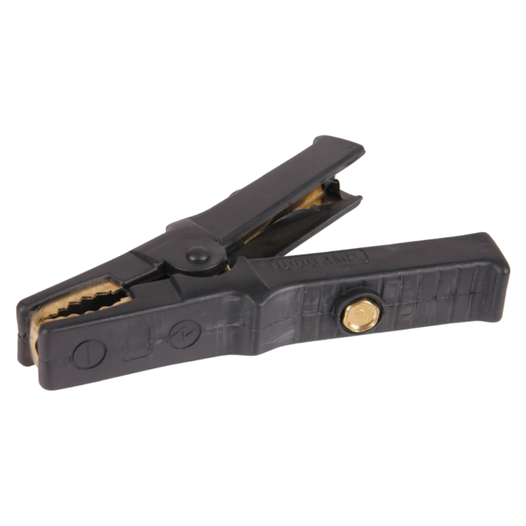 accu laadklem - 1000 ampère - zwart - heavy duty - acculaadklem - accu oplaadklem