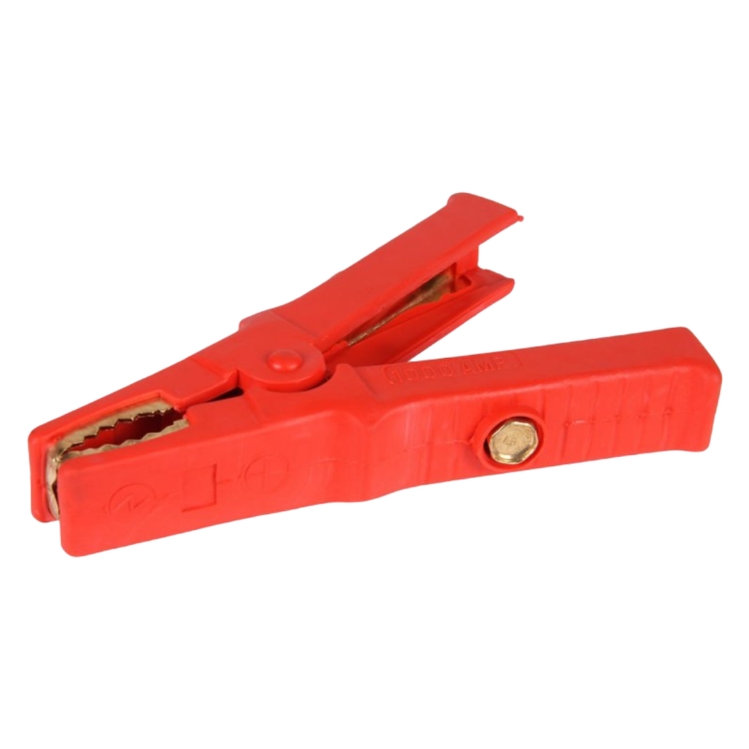 accu laadklem - 1000 ampère - rood - heavy duty - acculaadklem - accu oplaadklem