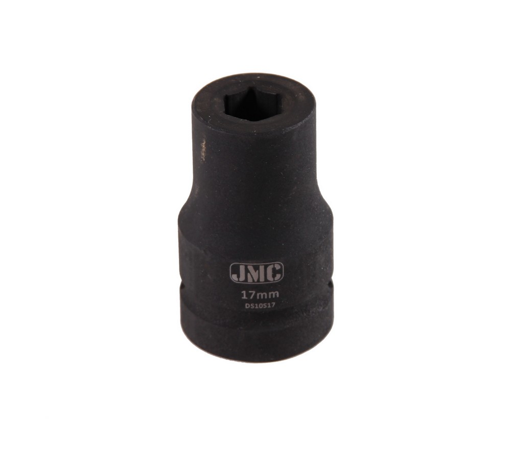 zeskant krachtdop 17 mm - 1 duims aansluiting - slagdop - impact dop - rateldop - dop - jmc