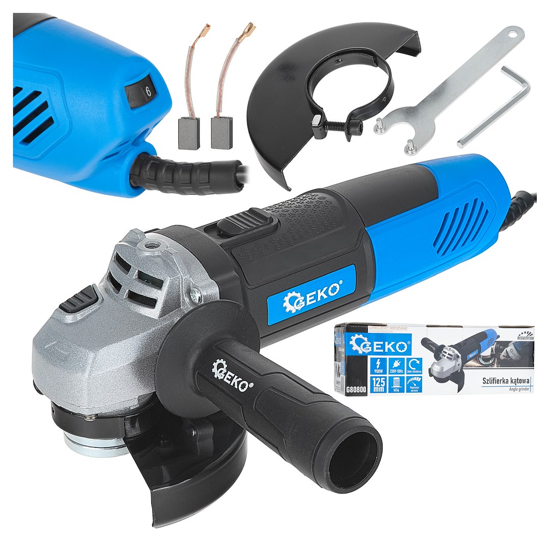 haakse slijper - 125mm - slijptol - 900 watt - slijpmachine - flex - geko