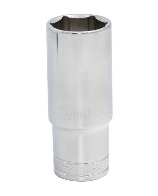 dop zeskant lang - 6 mm - 1/4 duims aansluiting - dopsleutel - rateldop - dop - tvardy