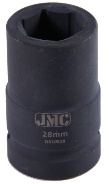 zeskant krachtdop 28 mm - 1 duims aansluiting - slagdop - impact dop - rateldop - dop - jmc
