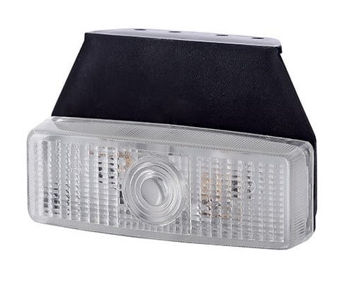 markeringslamp wit met houder - zijmarkeringslamp - positielamp 12 volt - contourlamp - horpol