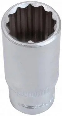 dop twaalfkant - 13 mm - 1/4 duims aansluiting - dopsleutel - rateldop - dop - asta