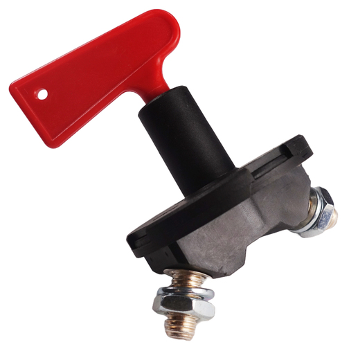 hoofdstroom schakelaar -&nbsp;accu schakelaar -&nbsp;12/24 volt - noodschakelaar - massa slot -&nbsp;stroomschakelaar