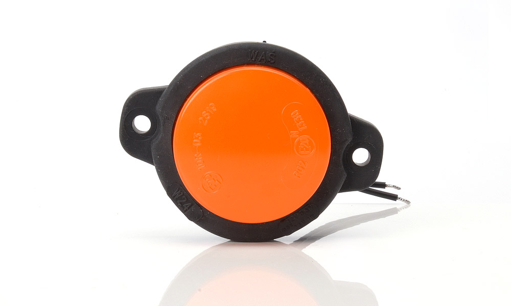 led zijmarkeringslamp universeel oranje 1x neon led - contourlamp - led zijlamp - breedtelamp