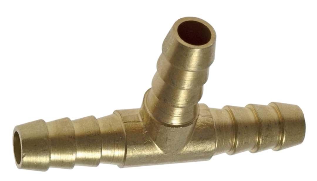 t-stuk slangpilaar - 6 mm - slangverbinder - 3 weg - verbindingskoppeling - zionair