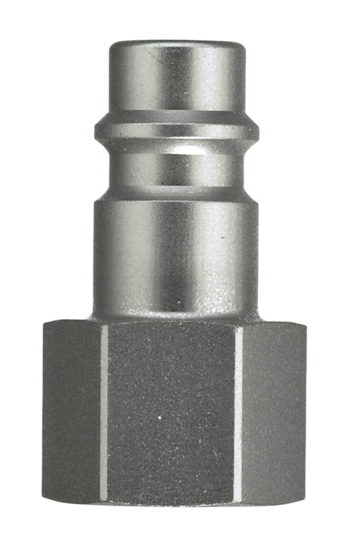 euro insteeknippel - 1/2 duims - inwendig draad - nikkel - vrouwelijk