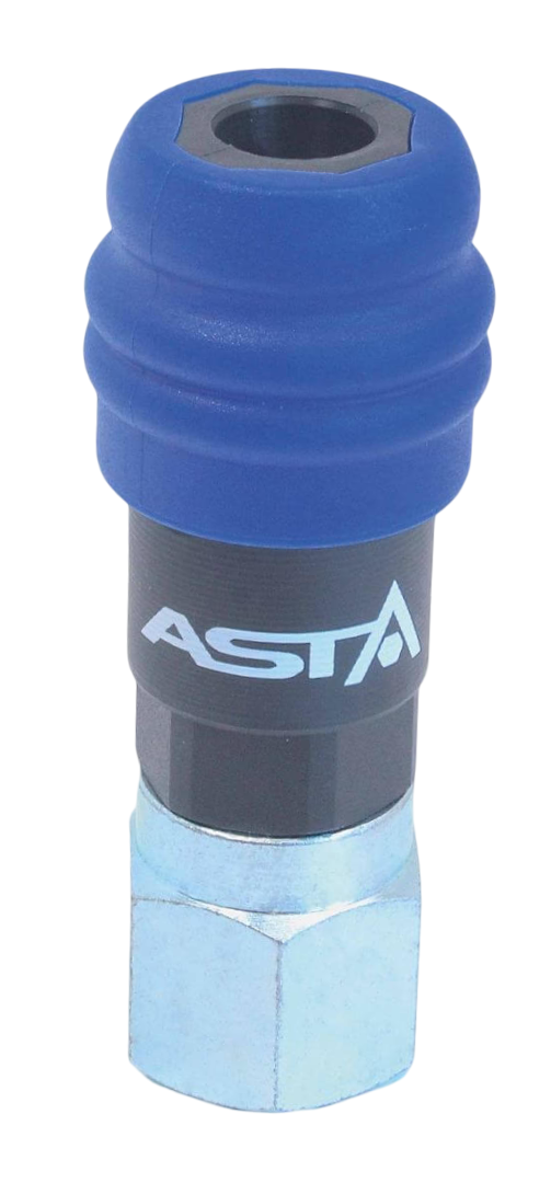 euroline veiligheidssnelkoppeling - 1/2 duims - inwendig draad - vrouwelijk - asta