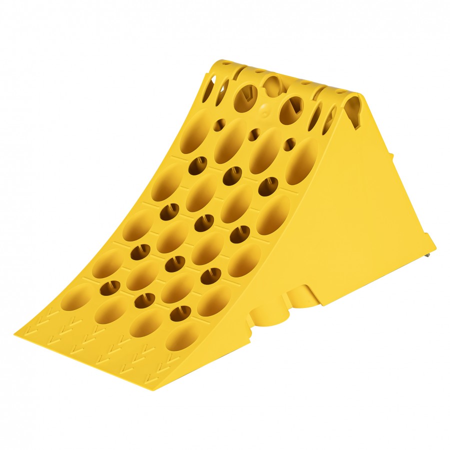 kunststof gele wiel keg - wielkeg - wielkeggen - wielstroppers - bandenstoppers