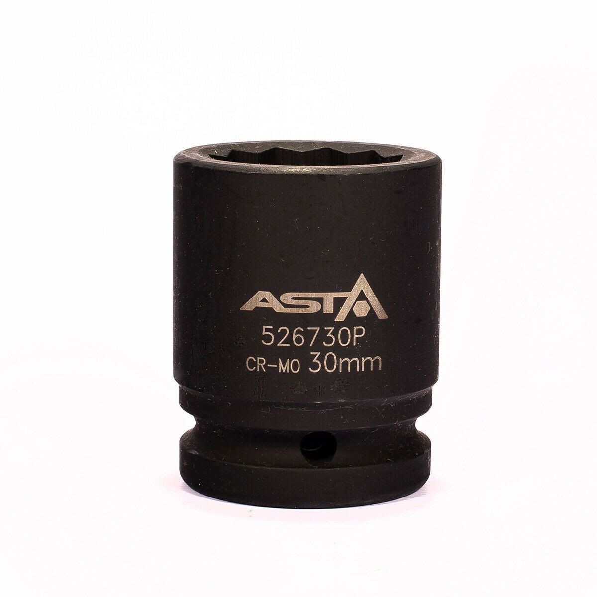 twaalfkant krachtdop - 30 mm - 3/4 duims aansluiting - slagdop - impact dop - rateldop - asta