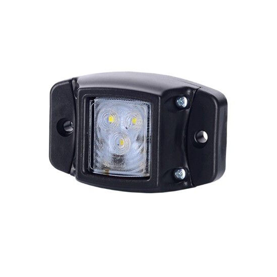 led zijmarkeringslamp universeel wit 3x led - led contourlamp - zijlamp - breedtelamp