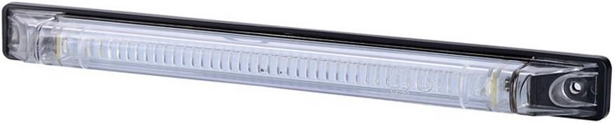 led zijmarkeringslamp universeel wit 2x led - contourlamp - zij lamp - breedtelamp