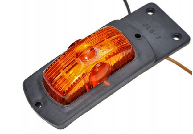 zijmarkeringslamp universeel oranje 12/24 volt - contourlamp - zijlamp - breedtelamp