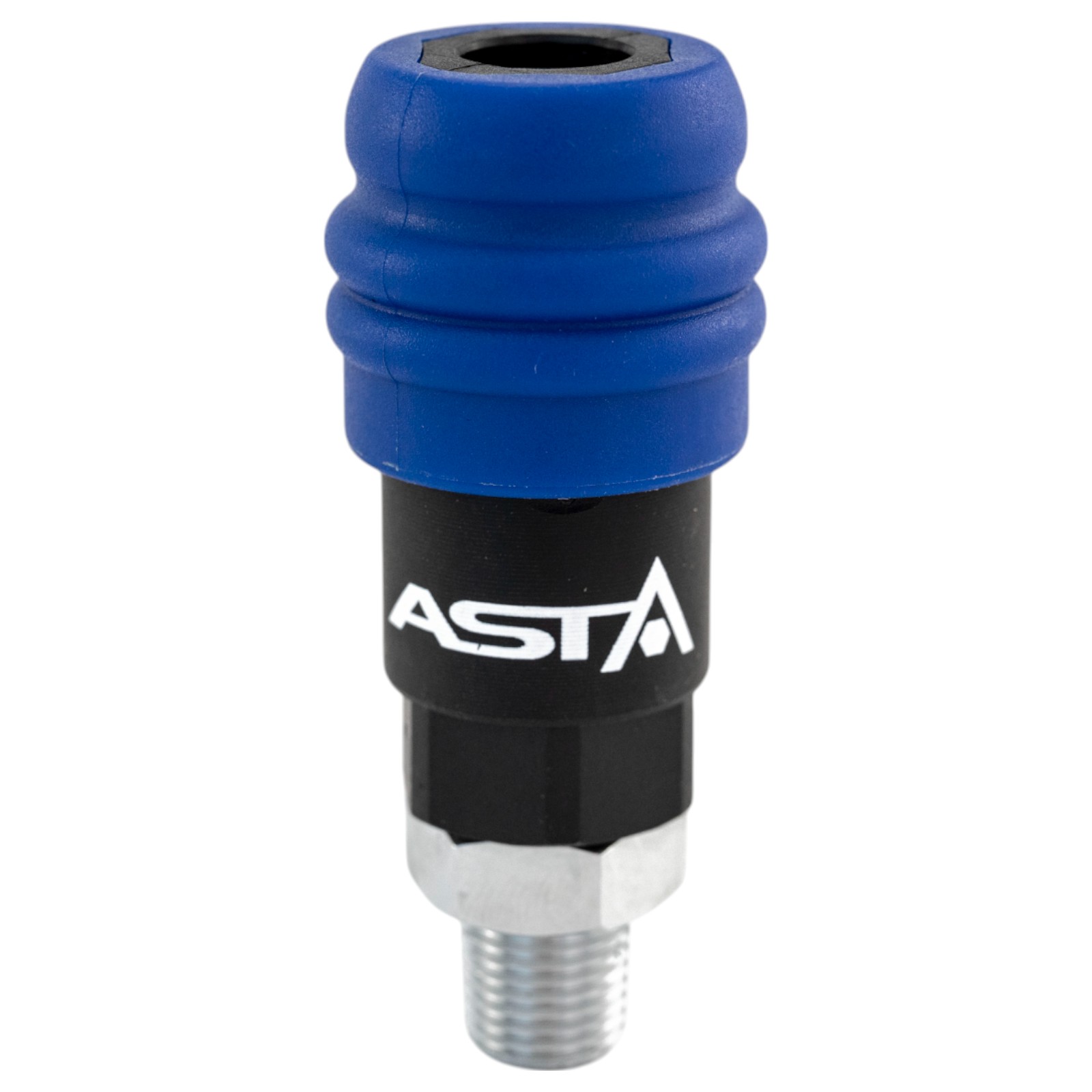 euroline veiligheidssnelkoppeling - 1/4 duims - uitwendig draad - mannelijk - asta