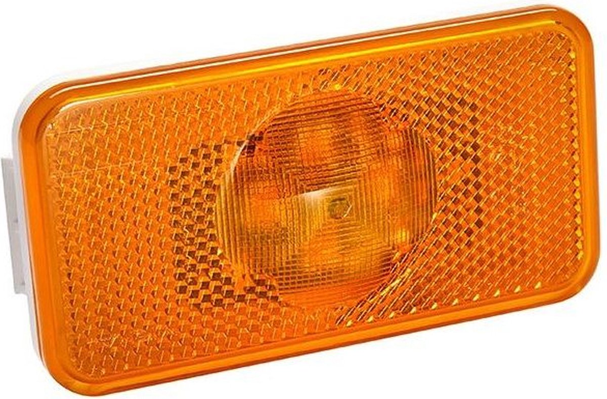 led zijmarkeringslamp universeel oranje 12/24 volt - contourlamp - led zijlamp - breedtelamp
