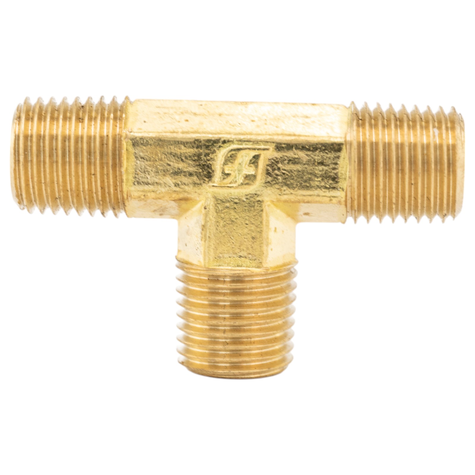 luchtkoppeling 1/4 duims buitendraad - t-knelkoppeling - t-stuk koppeling - perslucht koppeling - asta