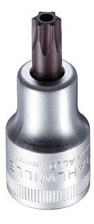torxdop t30 - 1/2 duims aansluiting - 55 mm - met doorlopende boring - torx socket - torx bit - seneca