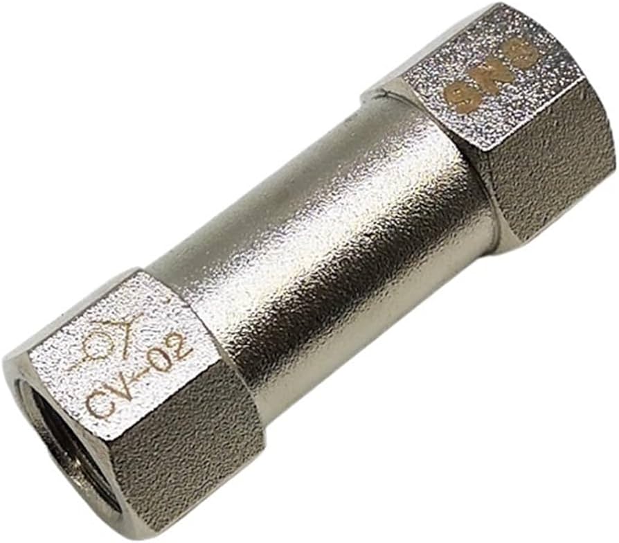 pneumatische terugslagklep 1/4" binnendraad - eenrichtingsventiel - luchtterugslagklep - luchtkoppeling - asta