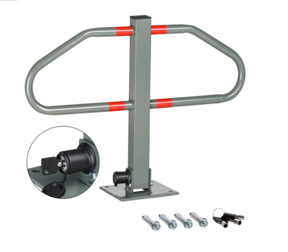 parkeerbeugel klapbaar - parkeerstop met slot - parkeer stop beugel - parkeerblokkade