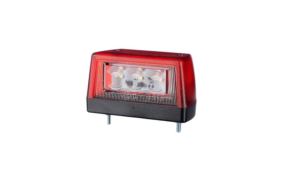led kentekenverlichting wit 12/24 volt - kentekenlicht - kenteken verlichting - numberplate lamp