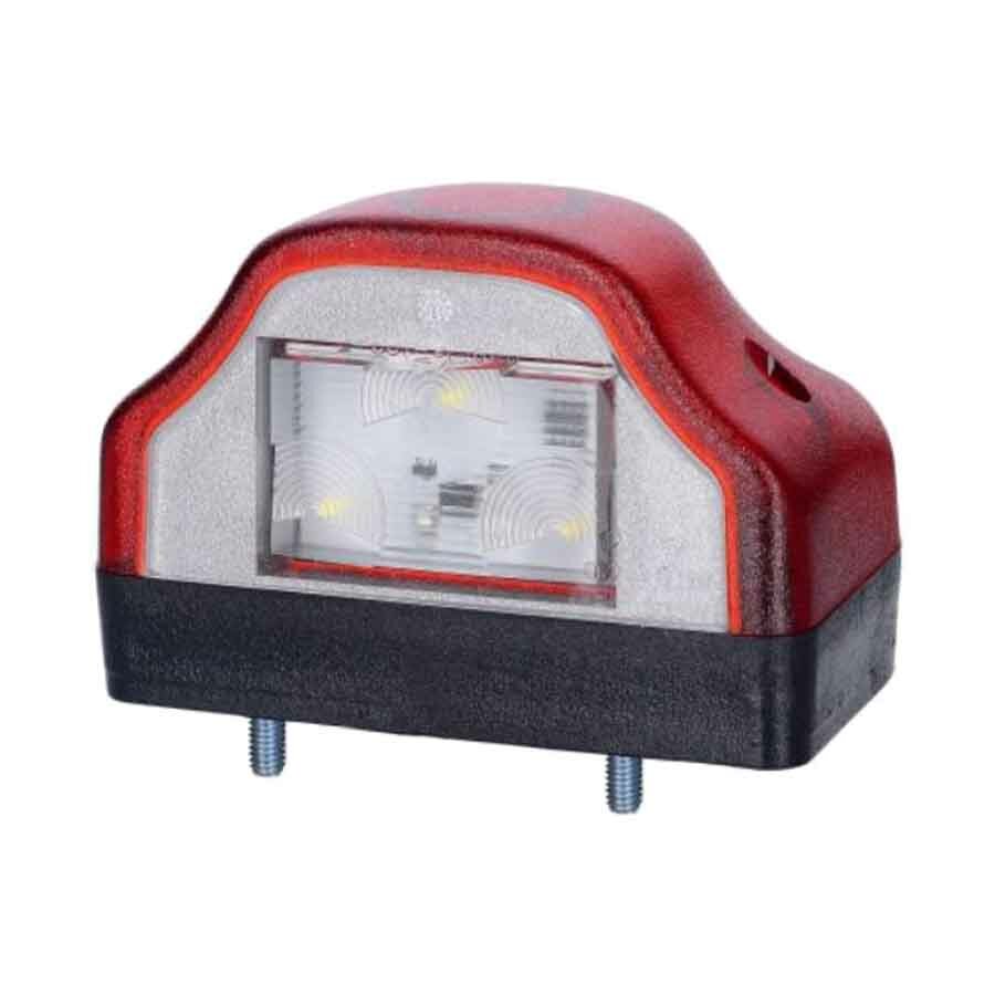led kentekenverlichting wit 12/24 volt - kenteken verlichting - kentekenlamp - numberplate lamp - horpol