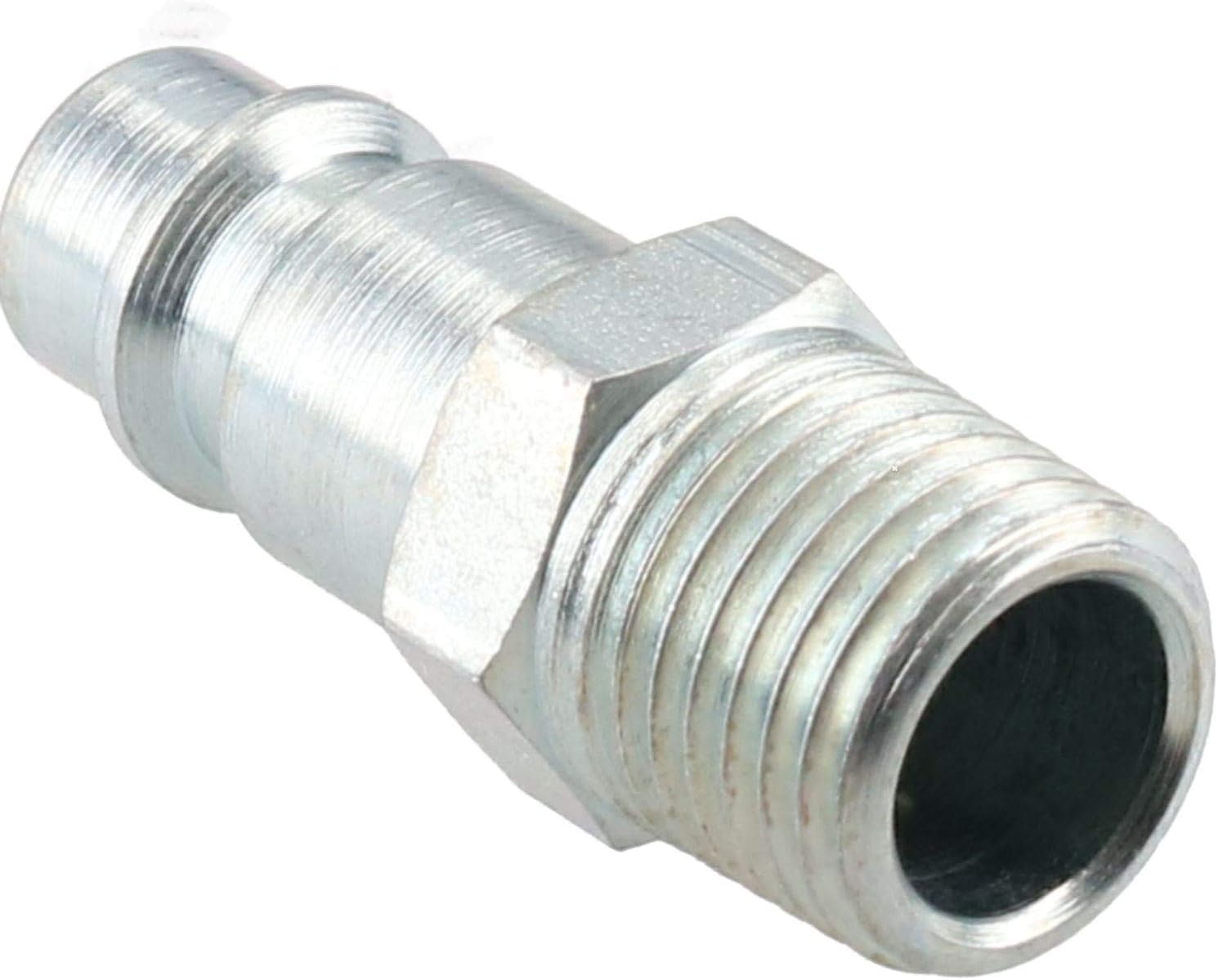 euro insteeknippel - 3/8 duims - uitwendig draad - nikkel - mannelijk