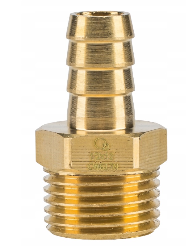 slangpilaar tule 9mm - 1/4 duims - uitwendig draad - slang pilaar - slangaansluiting - asta