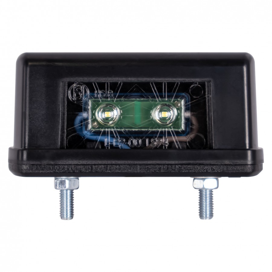 led kentekenverlichting wit 12/24 volt - kentekenlamp - kenteken verlichting - was