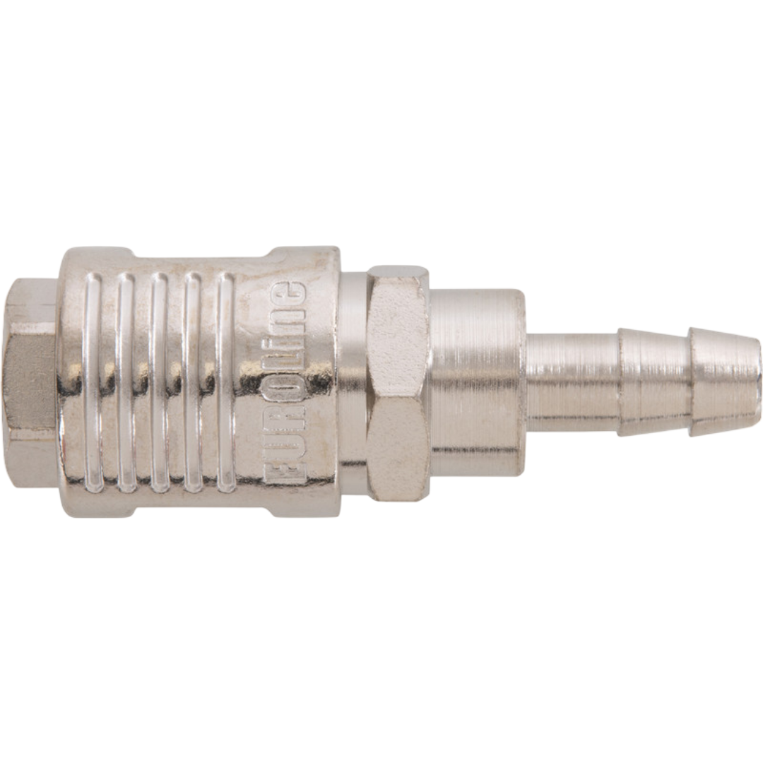 euroline snelkoppeling met slangtule - 10mm - snel koppeling - persluchtkoppeling