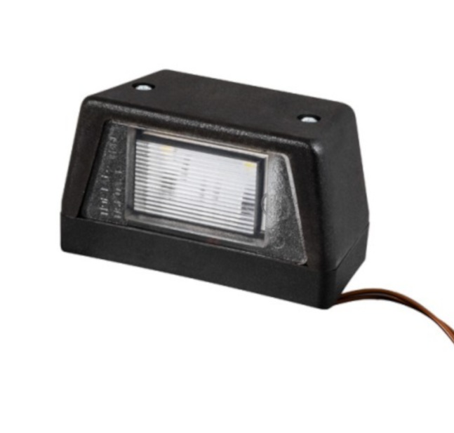 led kentekenverlichting wit 12/24 volt - kentekenlamp - kenteken verlichting