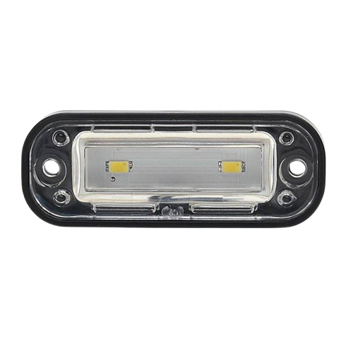led kentekenverlichting klein wit 12/24 volt - kentekenlamp - kenteken verlichting