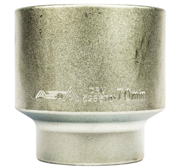 dop zeskant - 70 mm - 1 duims aansluiting - dopsleutel - rateldop - dop - asta