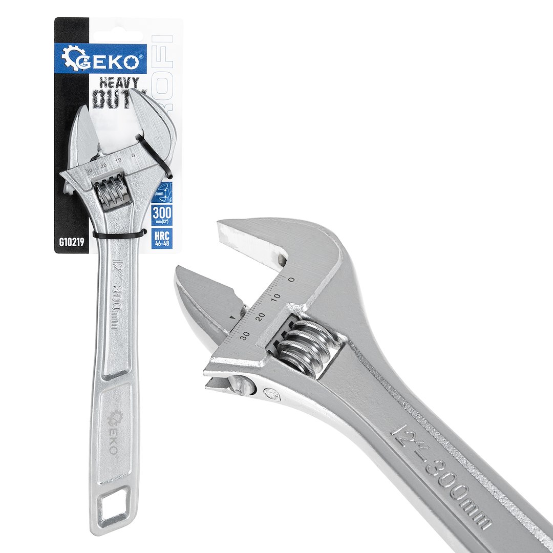 verstelbare moersleutel 12''  schroefsleutel 300mm - moersleutel - bahcos - geko